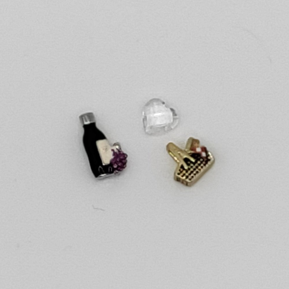 Origami Owl Picnic Charm Set